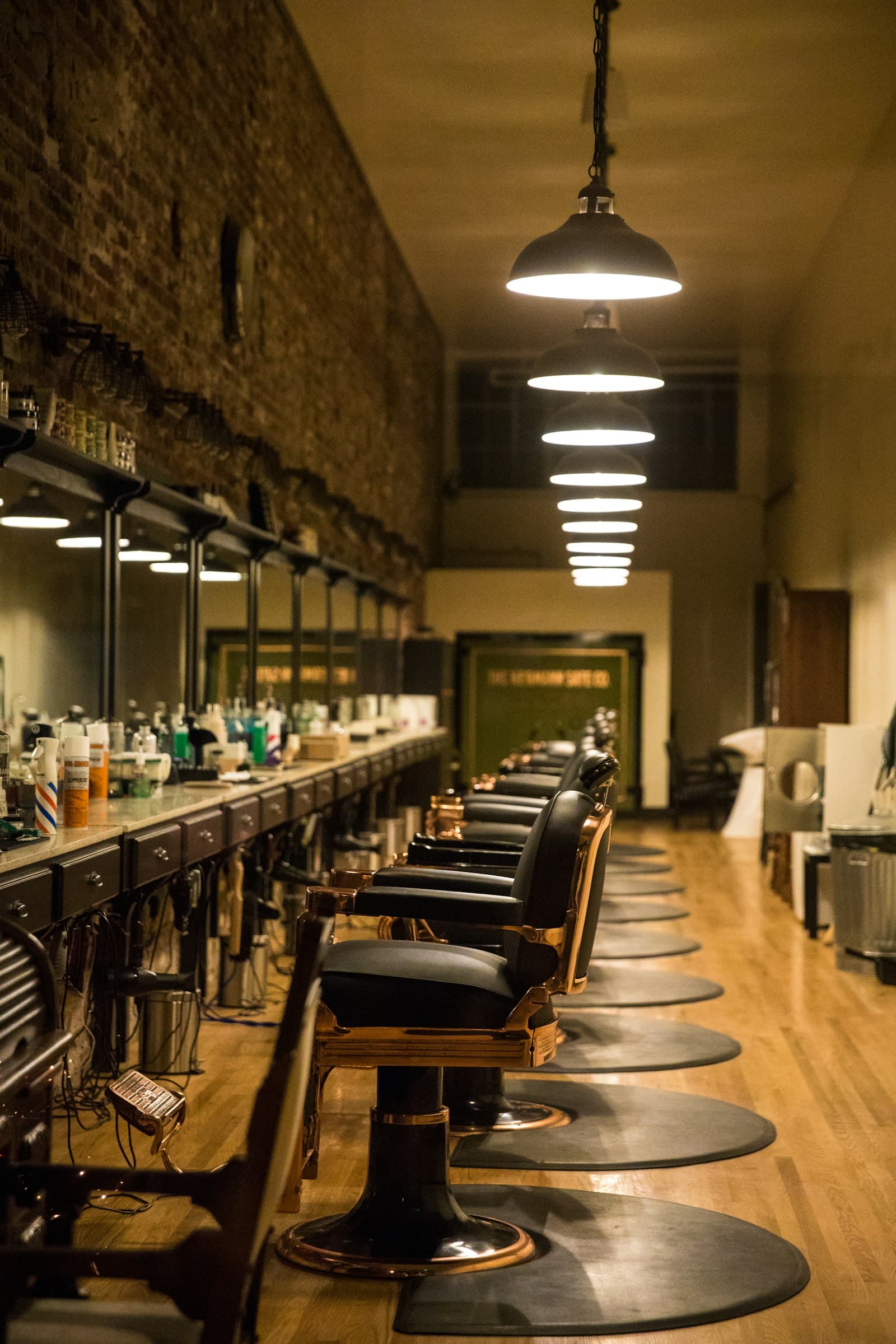 Harmon's Barbershop interior
